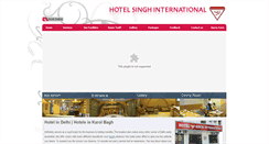 Desktop Screenshot of hotelsinghinternational.com